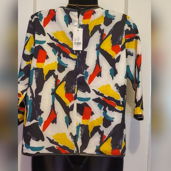 Printed pattern blouse - Picture 2 of 6